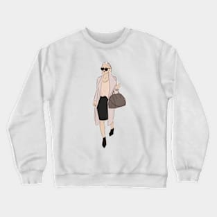 Business girl Crewneck Sweatshirt